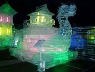 長野県茅野市・白樺湖氷燈祭