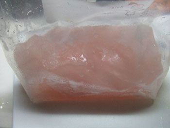 冷凍保存したリンゴペクチン