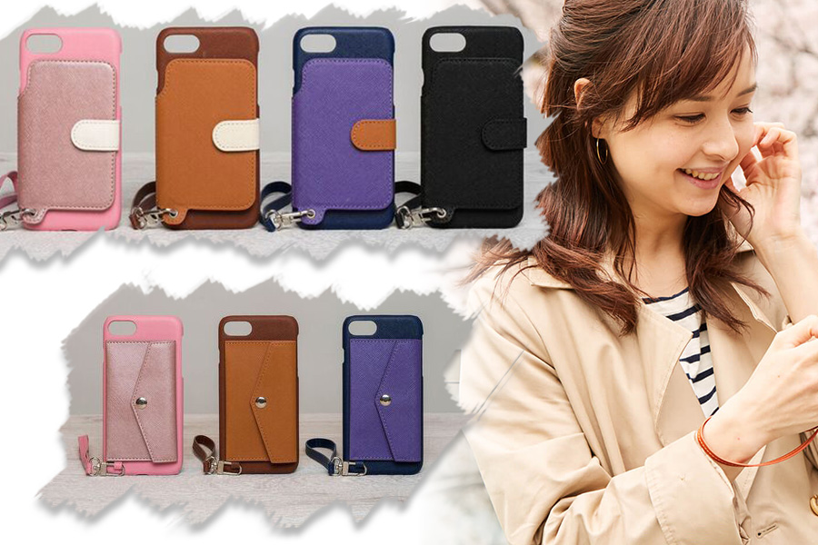 RAKUNI PU Leather Case for iPhone