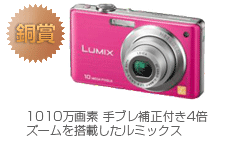 銅賞　LUMIX DMC-FS7