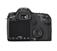 写真：Canon EOS 40D　背面 3.0型液晶
