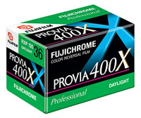 写真：フジクローム「PROVIA400X」プロフェッショナル