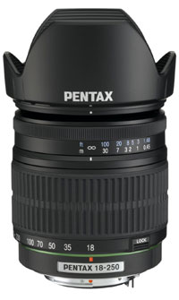 製品写真：smc PENTAX-DA 18-250mmF3.5-6.3ED AL[IF]
