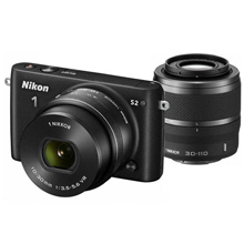 製品写真： Nikon1 S2 ダブルズームキット ブラック