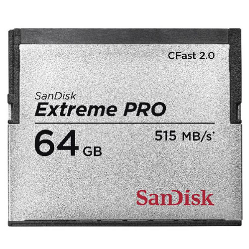 製品写真：サンディスク Extreme Pro CFast 2.0 カード 64GB