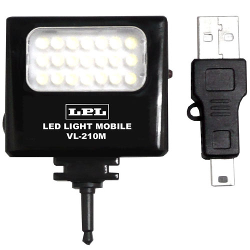 製品写真：LPL VL-210M LEDライト モバイル