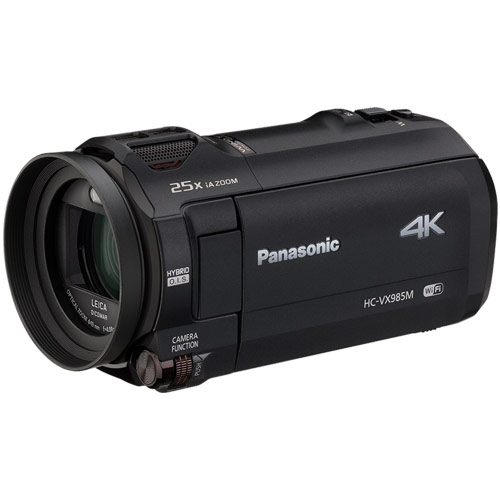 製品写真：パナソニック デジタル4Kビデオカメラ HC-VX985M-K ブラック