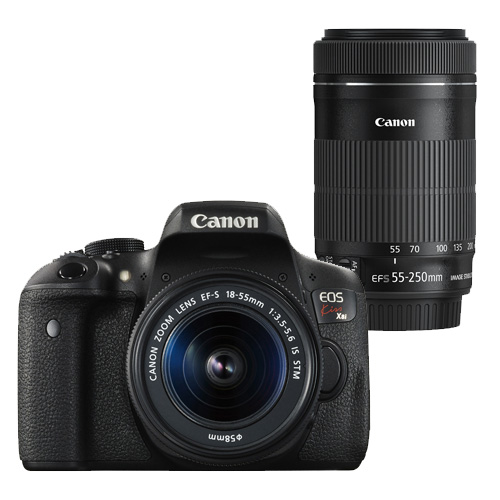 Canon EOS Kiss X8i DOUBLE ZOOM KIT