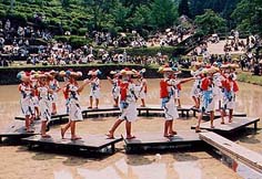 愛媛県城川町・どろんこ祭