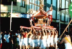 秋田県大館市・大文字まつり