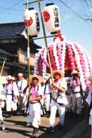 大分県中津市・鶴市花傘鉾祭