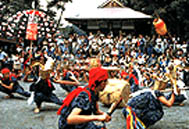 東京都日の出町・春日神社の祭礼