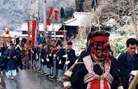 高知県仁淀村・秋葉祭り