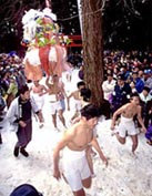 秋田県大内町・梵天まつり