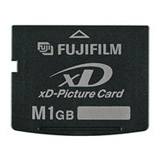 オリンパスと富士フイルムのデジタルカメラで採用されているxDピクチャーカード