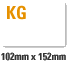 KG (102mm×152mm) サイズイメージ