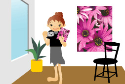 Ａ１ポスタープリントの例