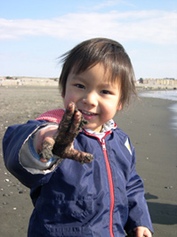 (3)「見せて」と声をかける