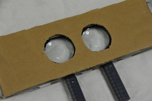 手順５上からもう一枚でカバーする