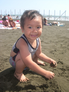 作例(2)近くから撮るなら日中シンクロもあり