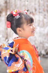 作例(4)おみくじを背景に使う