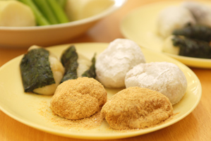 作例(2)他の皿を背景に入れる