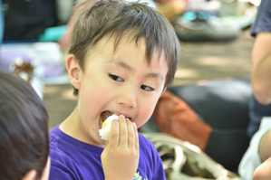 作例３口の中が見えるとイマイチ