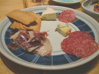 イベリコ豚とおつまみ