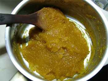 飴色になった金柑