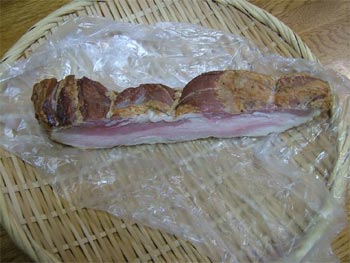 手作りベーコン