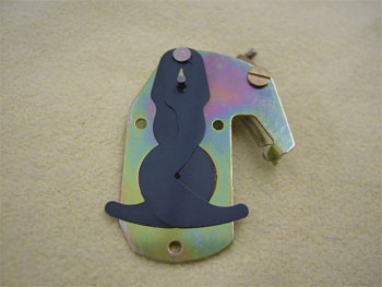 閉じた絞り羽根