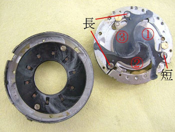 分離したシャッター