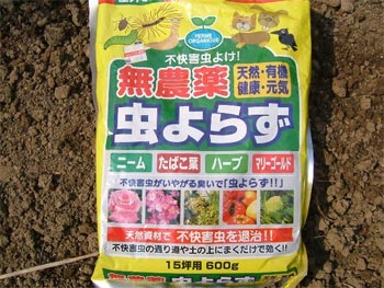 無農薬の害虫よけ