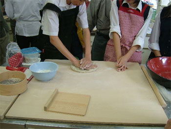 初めての蕎麦打ち