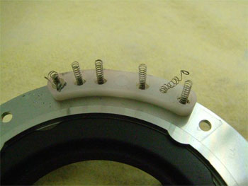 導通コイルが変形している現物