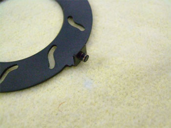 修理経過５：ダボをカシメ直す。修理完了