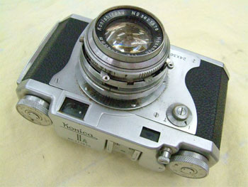 今回のカメラ修理：コニカII A 巻き上げが重い