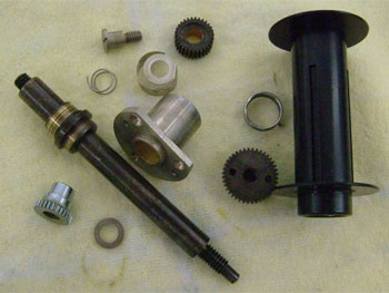 修理手順６：洗浄し、グリスを塗って組み立てる