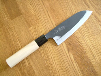 完成した包丁