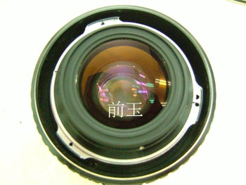 修理手順２：前玉を外す。