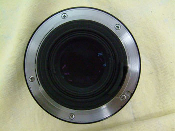 修理手順３：バヨネット環の５本ネジを外す