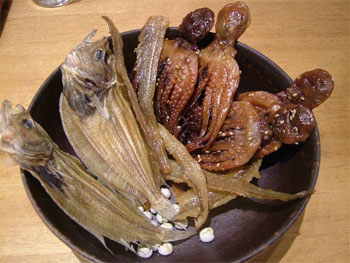 でびら・焼きあなご・たこ浜焼き