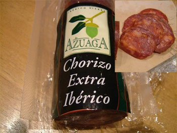 イベリコ豚のサラミ