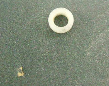 コロをサンドペーパーで整える