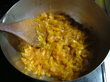 ジャムの作り方２：電子レンジで加熱する