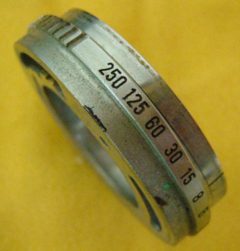 秒時環や指標環の洗浄