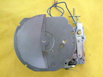 ロータリーシャッターの裏面