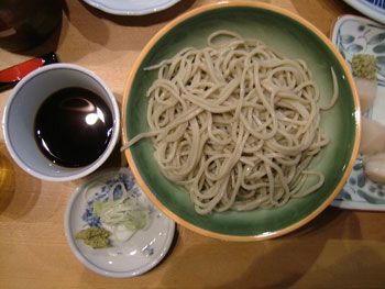 檜原産蕎麦粉で打った蕎麦