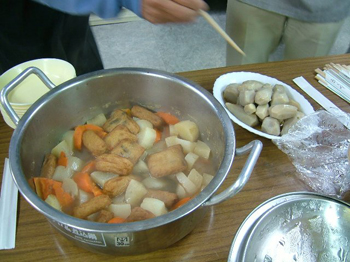 手料理を戴きました