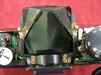 プリズム・焦点板と外す